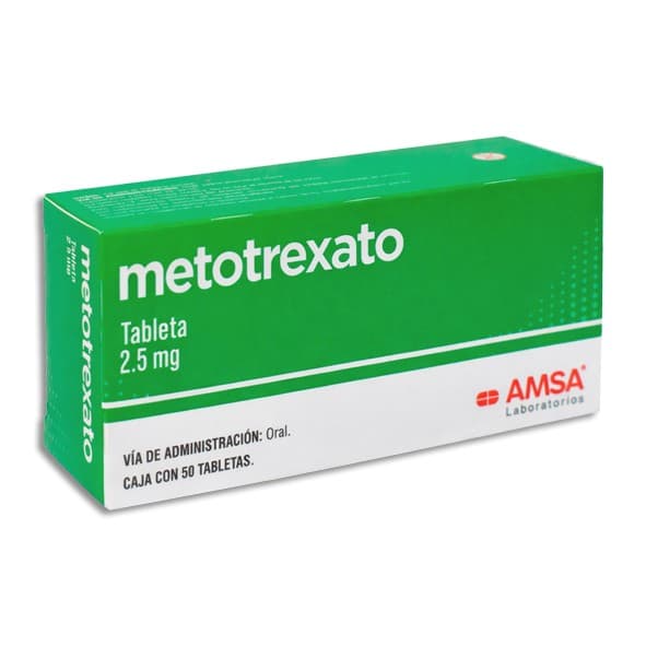 Metotrexato (amsa) C/50 Tabs. 2.5 Mg.