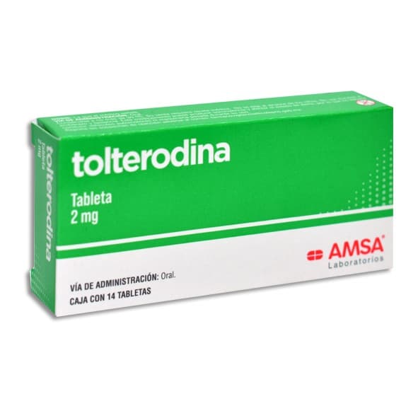 Tolterodina (amsa) C/14 Tabs. 2 Mg.