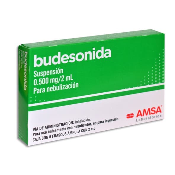 Budesonida (amsa) Susp. P/nebn. C/5 Fcos. Amp. 0.500 Mg/2 Ml.