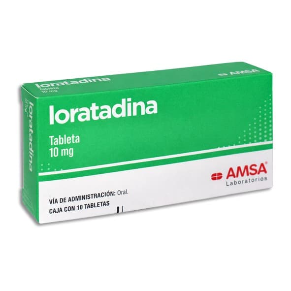 Loratadina (amsa) C/10 Tabs. 10 Mg.