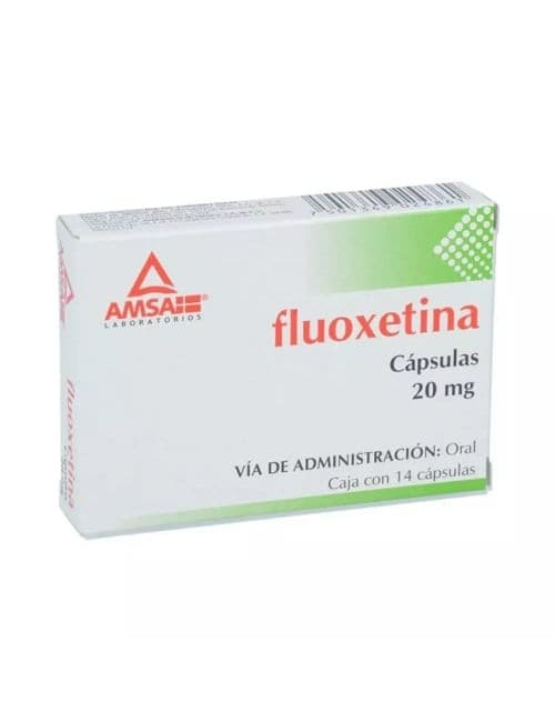 Fluoxetina (amsa) C/14 Caps. 20 Mg.