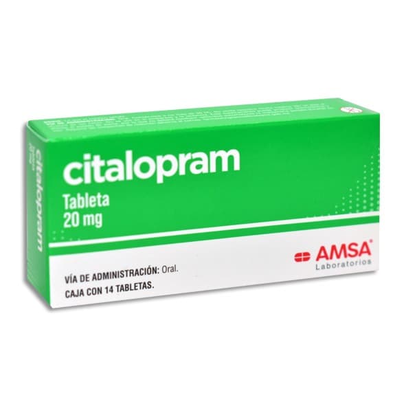 Citalopram (amsa) C/14 Tabs. 20 Mg.