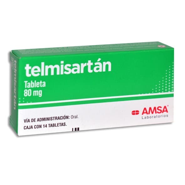 Telmisartán (amsa) C/14 Tabs. 80 Mg.
