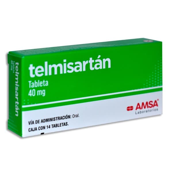 Telmisartán (amsa) C/14 Tabs. 40 Mg.