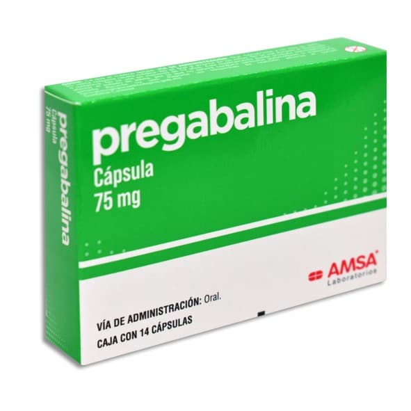 Pregabalina (amsa) C/14 Caps. 75 Mg.