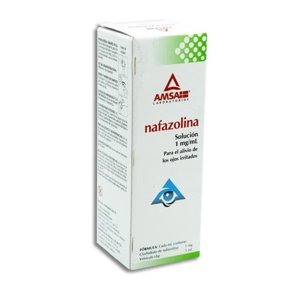 Nafazolina (amsa) Sol. Oftálmica Fco. Gotero 15 Ml. 1 Mg/1 Ml.