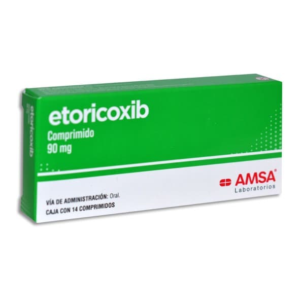 Etoricoxib (amsa) C/14 Comps. 90 Mg.