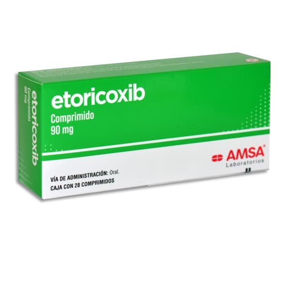 Etoricoxib (amsa) C/28 Comps. 90 Mg.