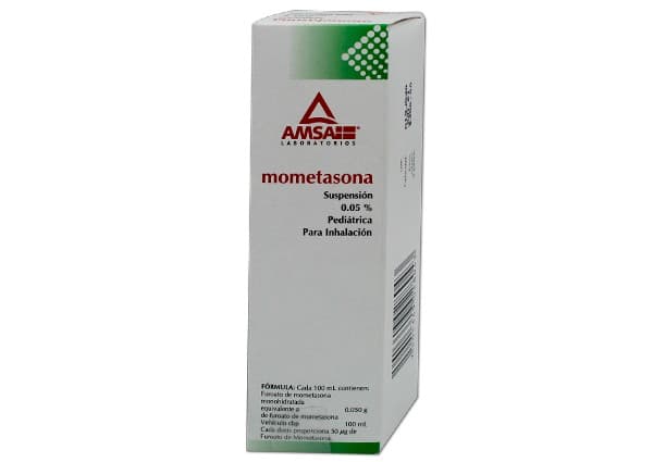 Mometasona (amsa) Susp. Ped. P/inhalación Nasal 0.05% Fco.10 Ml.c/60 Ds. 50 Mcg.