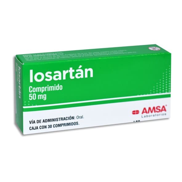 Losartán (amsa) C/30 Comps. 50 Mg.