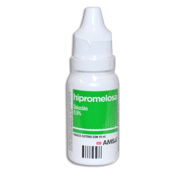 Hipromelosa (amsa) Sol. Oftálmica 0.5% Fco. Gotero 10 Ml.