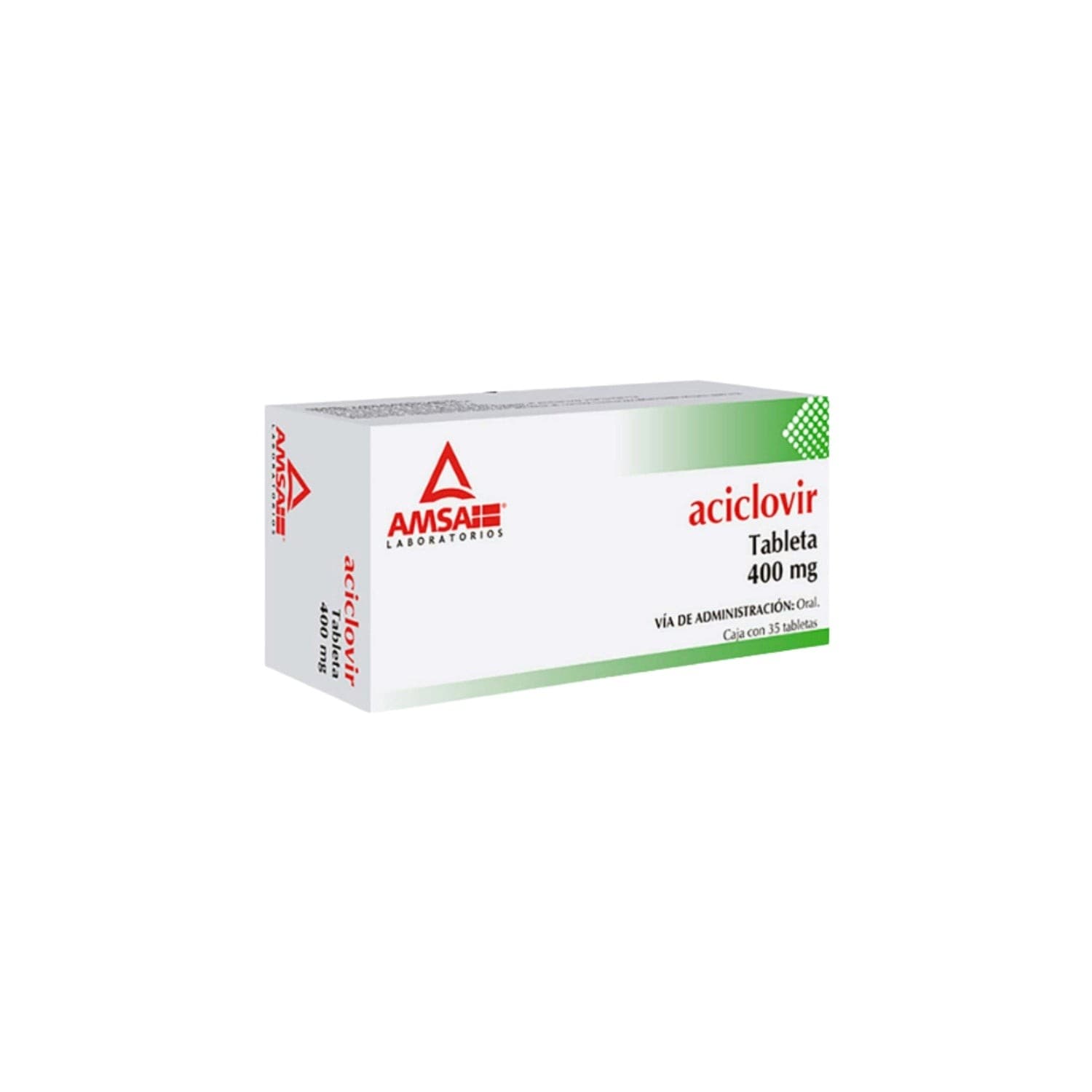 Aciclovir (amsa) C/35 Tabs. 400 Mg.
