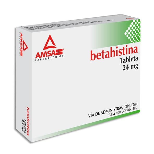 Betahistina (amsa) C/30 Tabs. 24 Mg.