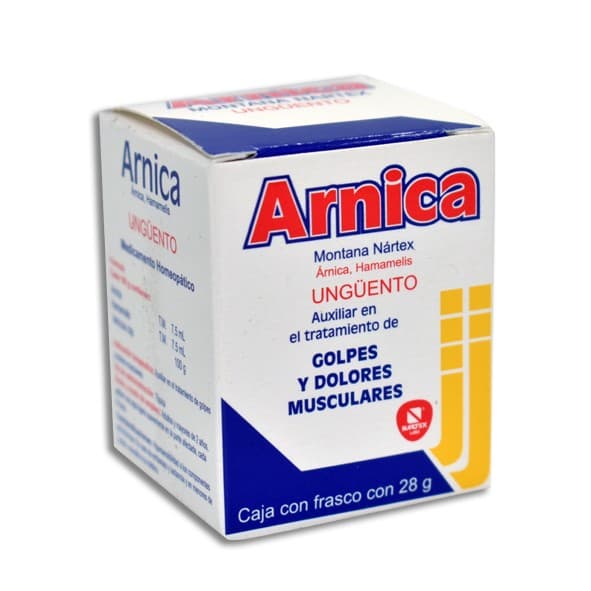 Árnica Ungüento Tarro C/28 G. 7.5-7.5 Ml/100 G.