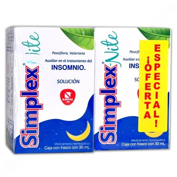 Simplex-nite Sol. Gotas. Fco. 30 Ml. 1d-1d/100 Ml. (2 Pack).