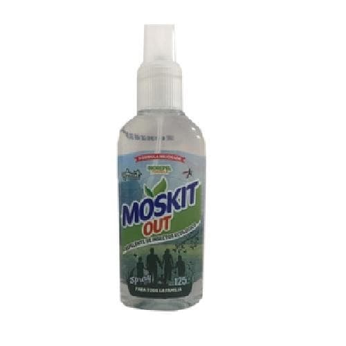 Moskit Out Repelente Natural Sol. Spray Fco. 125 Ml.
