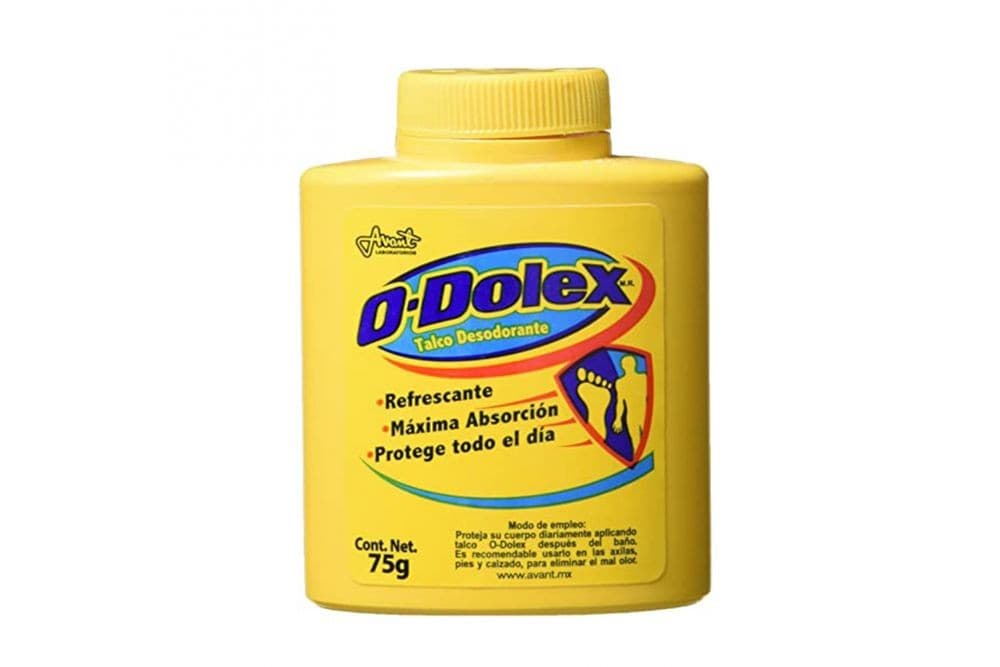 O-dolex Original Talco Desodorante 75 G.