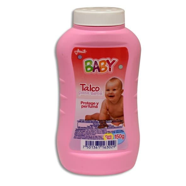 Baby Talco para Bebé "rosa" Fco. 150 G.