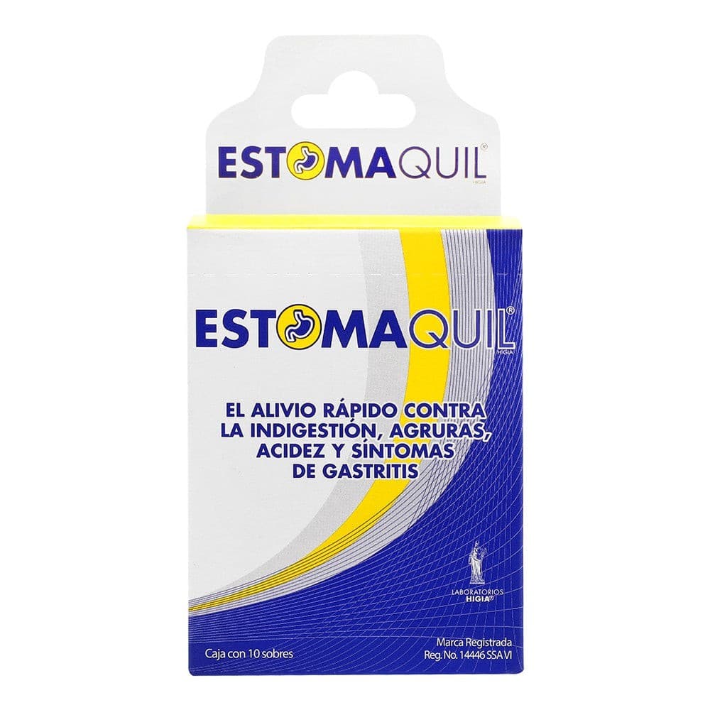 Estomaquil Display C/10 Sobs. 3 G. Polvo 0.300-1.100-1.600 G.