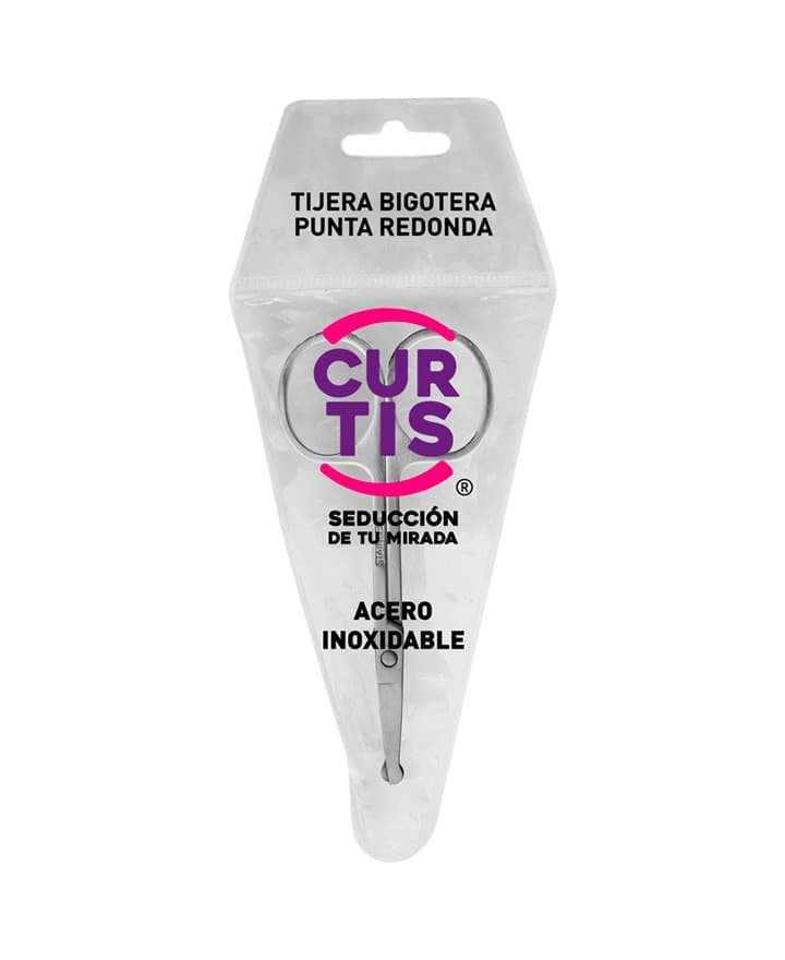 Tijeras para Nariz/bigotera (curtis) Blister C/1 Pza.