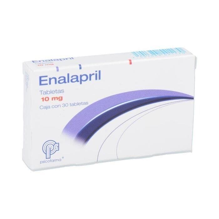 Enalapril (psicofarma) C/30 Tabs. 10 Mg.