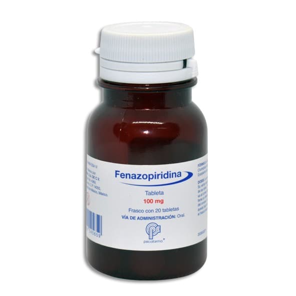 Fenazopiridina (psicofarma) C/20 Tabs. 100 Mg.
