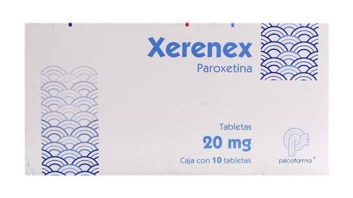 Paroxetina (psicofarma) C/10 Tabs. 20 Mg.
