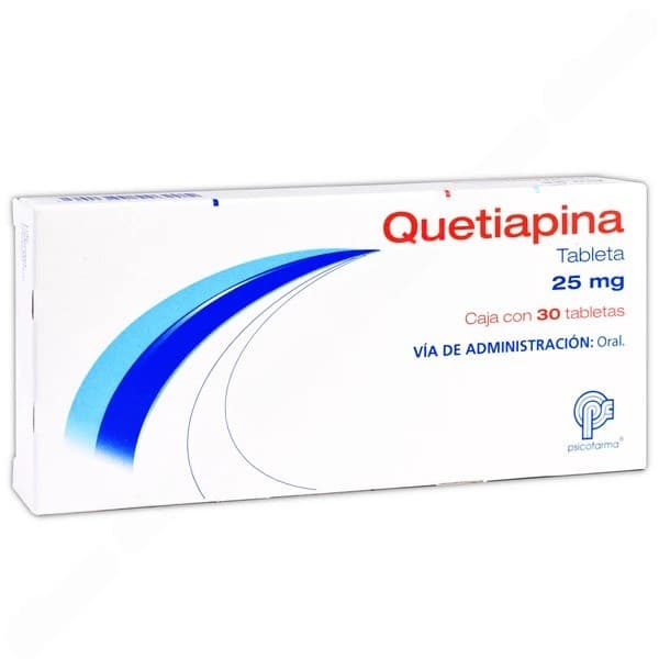 Quetiapina (psicofarma) C/30 Tabs. 25 Mg.