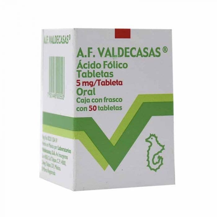 A.f. Valdecasas C/50 Tabs. 5 Mg.