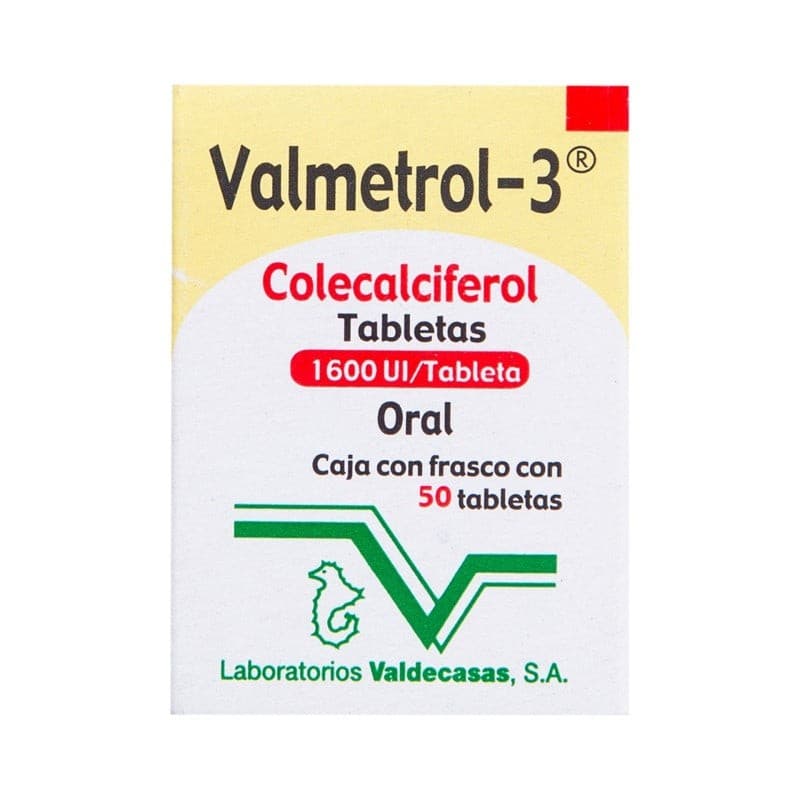 Valmetrol-3 C/50 Tabs. 1600 Ui.