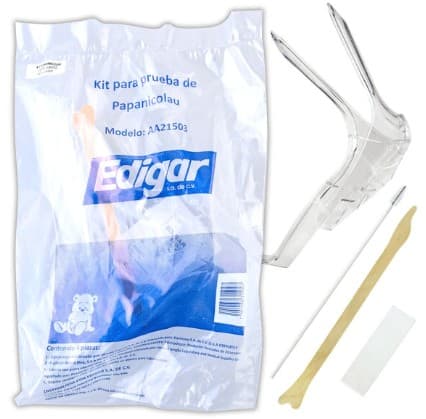 Kit para Prueba de Papanicolau (edigar) Bolsa C/4 Pzs.