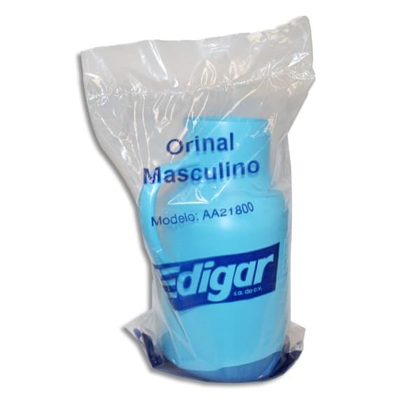 Orinal de Plástico Masculino (edigar) Cap. 1 Lt. C/1 Pza.