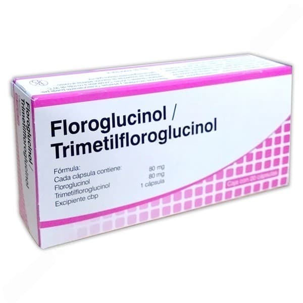 Floroglucinol/trimetilfloroglucinol (atlantis) C/20 Caps. 80/80 Mg.