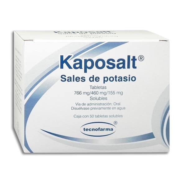Kaposalt C/50 Tabs. Solubles 766/460/155 Mg.