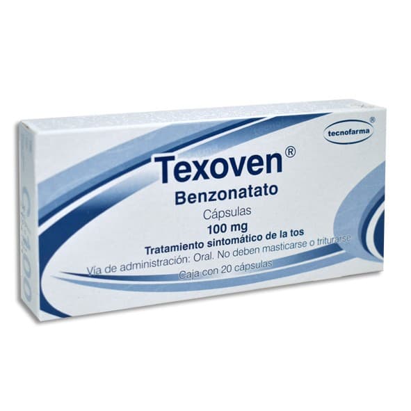 Texoven C/20 Caps. 100 Mg.
