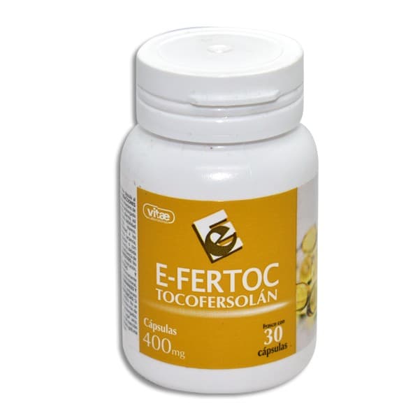 E-fertoc Cja/fco. C/30 Caps. 400 Mg.