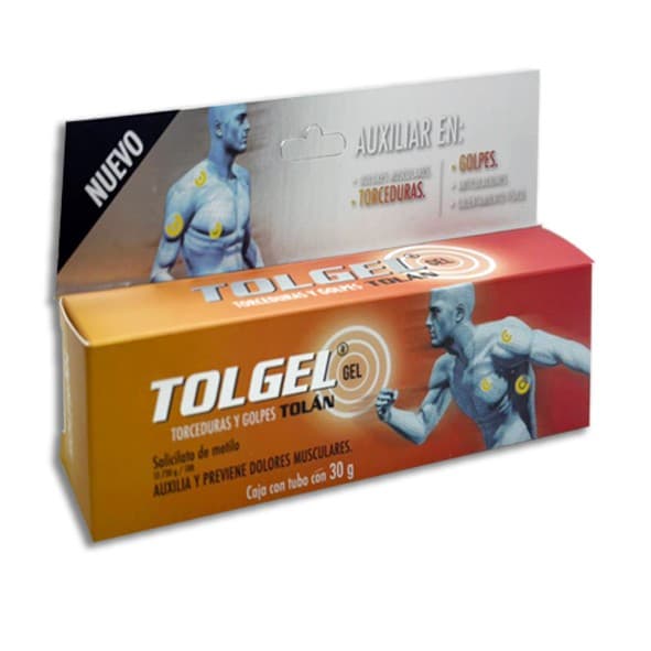 Tolgel (tolan) Gel Tubo C/30 G. 12.730 G/100 G.