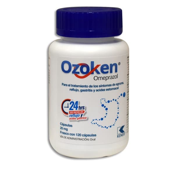 Ozoken 24h Fco. C/120 Caps. 20 Mg.