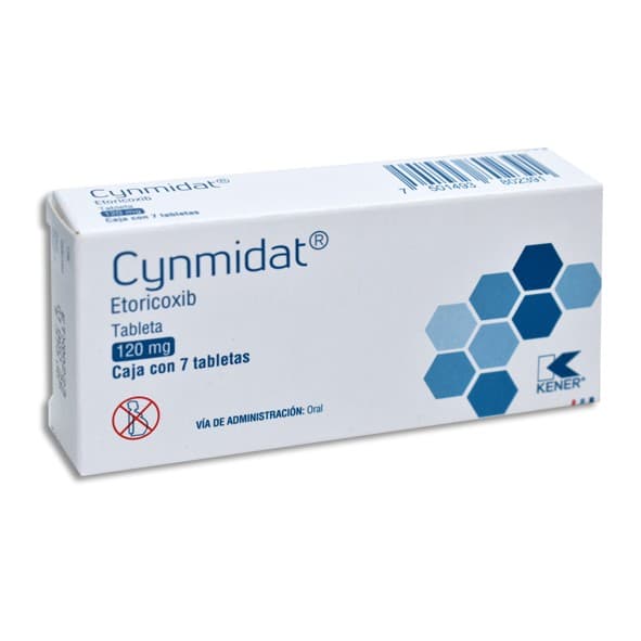 Cynmidat C/7 Tabs. 120 Mg.
