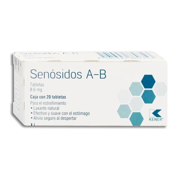 Senósidos A-b (kener) C/20 Tabs. 8.6 Mg.