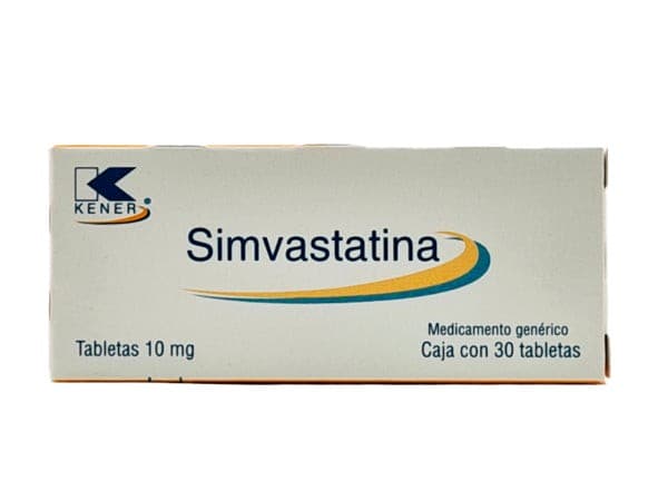 Simvastatina (kener) C/30 Tabs. 10 Mg.