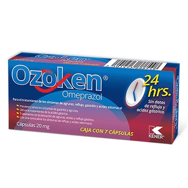Ozoken 24h C/ 7 Caps. 20 Mg.
