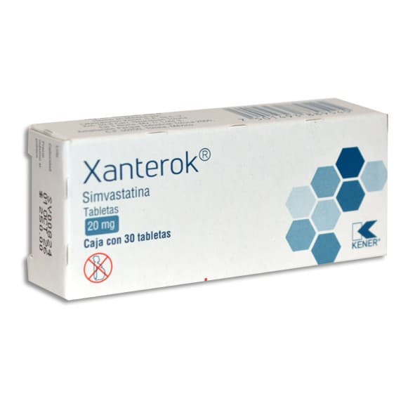 Xanterok C/30 Tabs. 20 Mg.