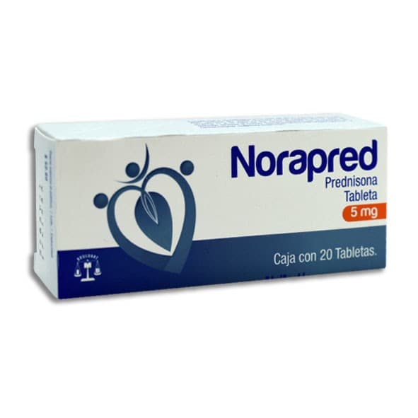 Norapred C/20 Tabs. 5 Mg.