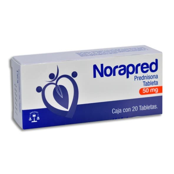 Norapred C/20 Tabs. 50 Mg.