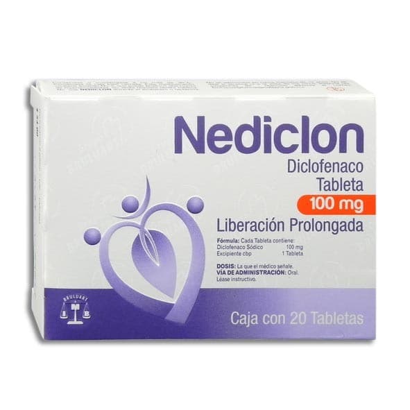 Nediclon C/20 Tabs. L.p. 100 Mg.
