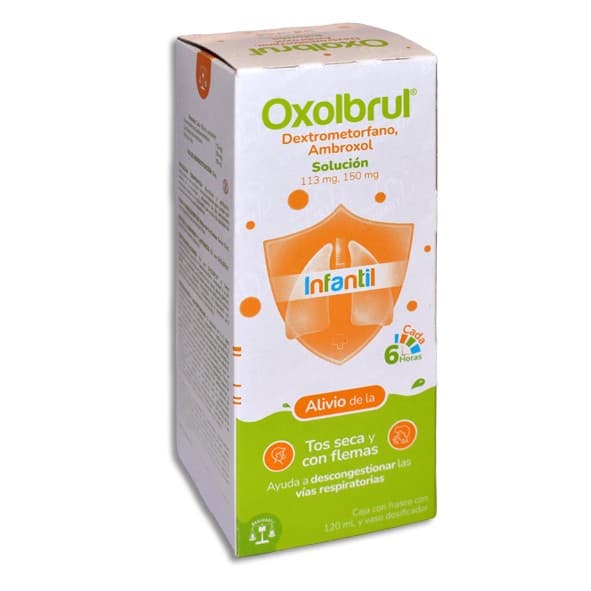 Oxolbrul Sol. Infantil Fco. 120 Ml. 113-150 Mg/100 Ml.