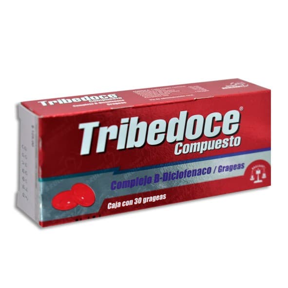 Tribedoce Compuesto C/30 Grag. 50/50/50/1 Mg.