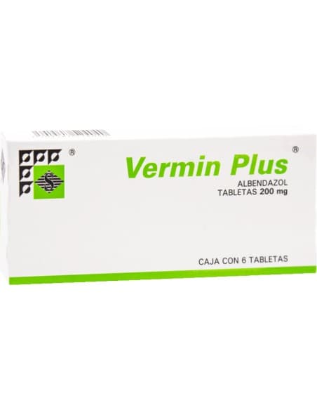 Vermin Plus C/6 Tabs. 200 Mg.