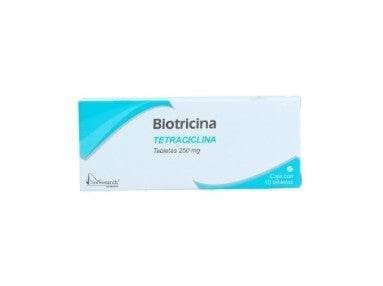 Biotricina C/10 Tabs. 250 Mg.